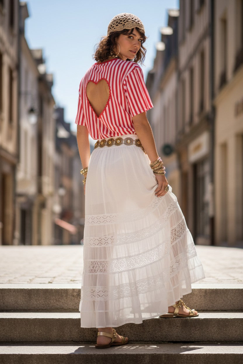 T-Shirt Amoréa Rouge