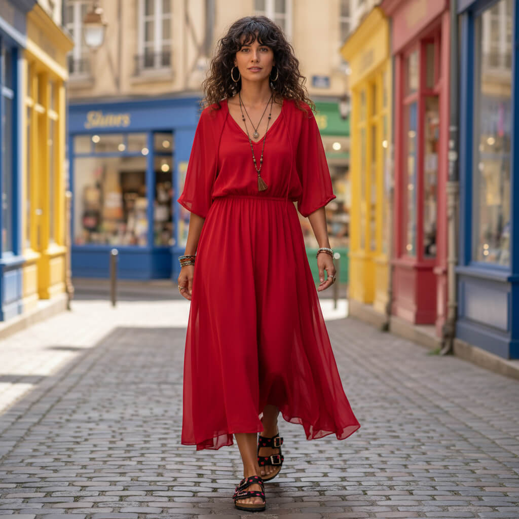 Nus Pieds Love motifs cœurs