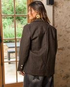 Veste Brook Choco en laine