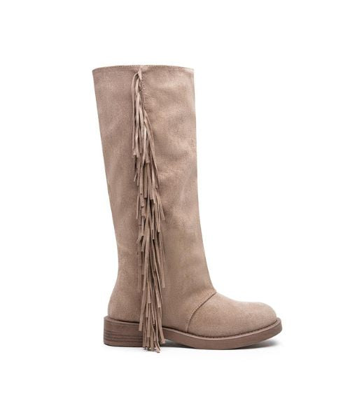 Bottes Cow coloris taupe