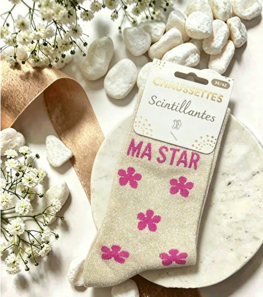 Chaussette Paillettes Ma Star
