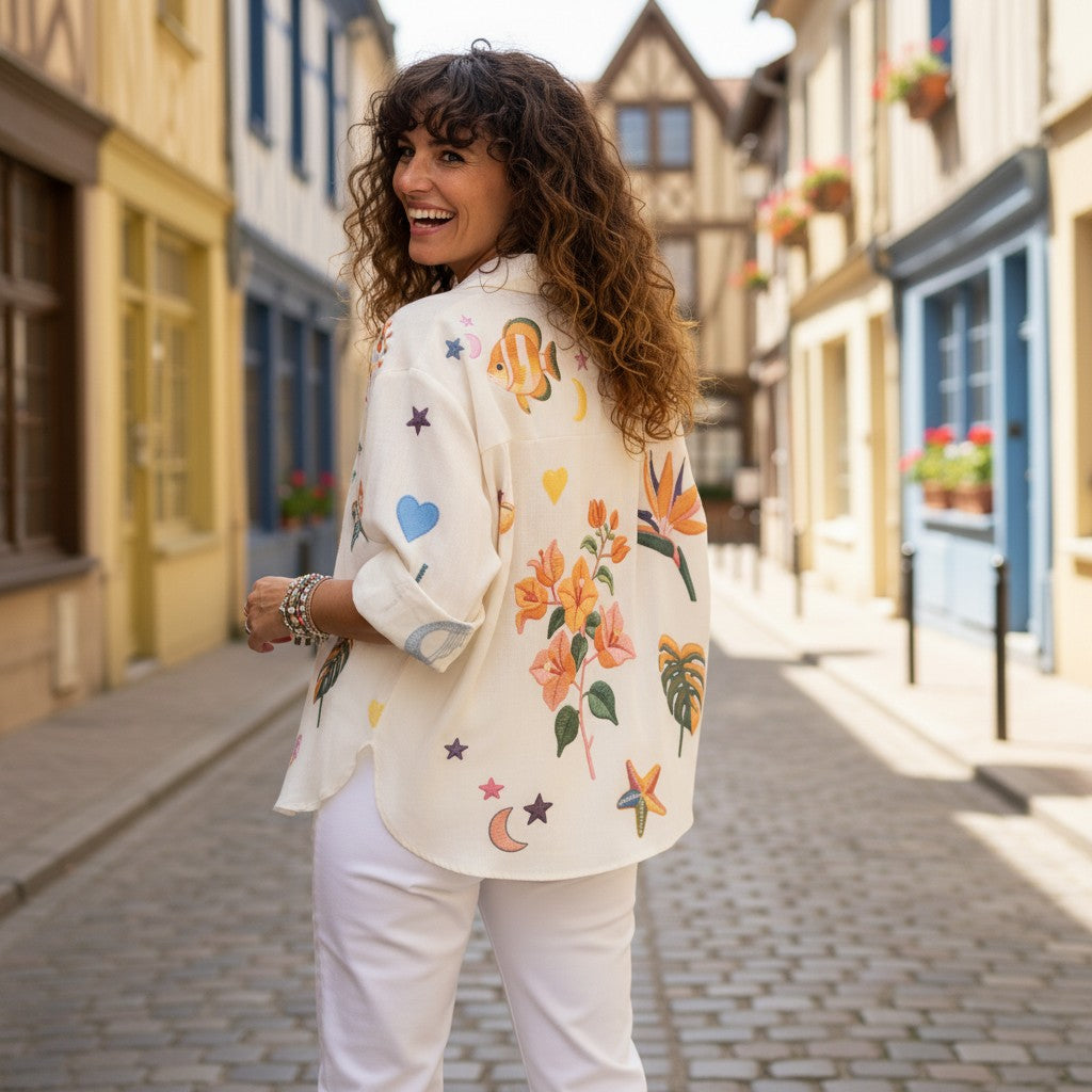 Chemise Paradiso Manches Longues