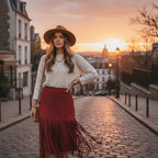 Jupes à franges Solana