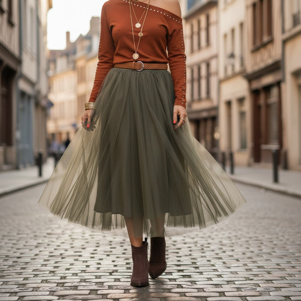 Jupe Voile Constance