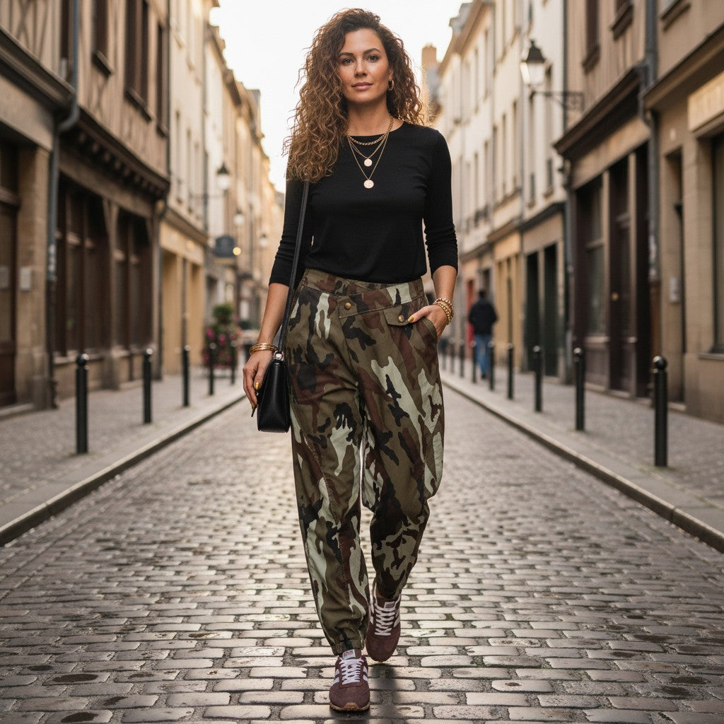 Pantalon Emy Camouflage