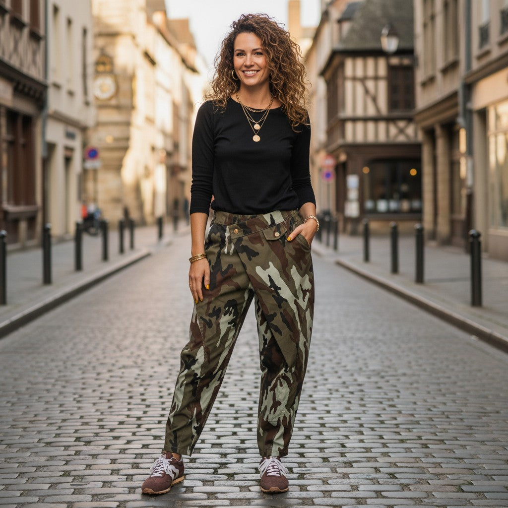 Pantalon Emy Camouflage