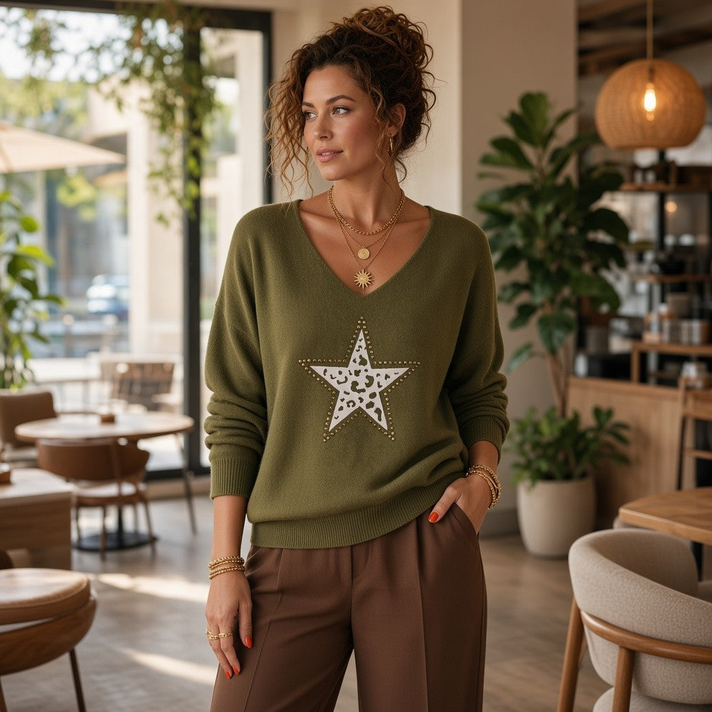 Pull étoile Eden