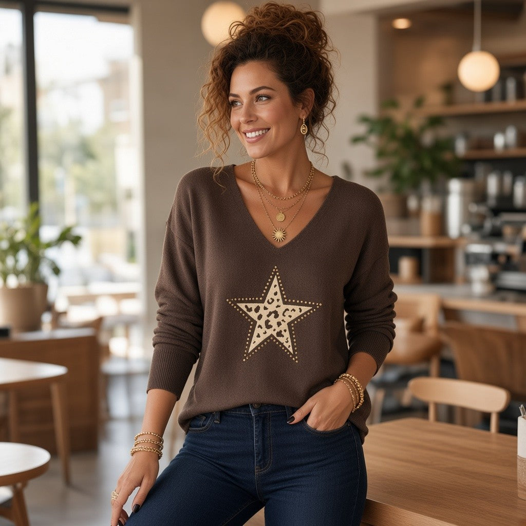 Pull étoile Eden