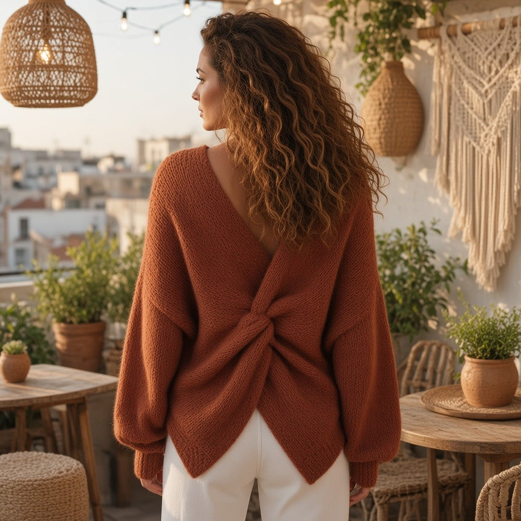 Pull Gloria - Maille Réversible