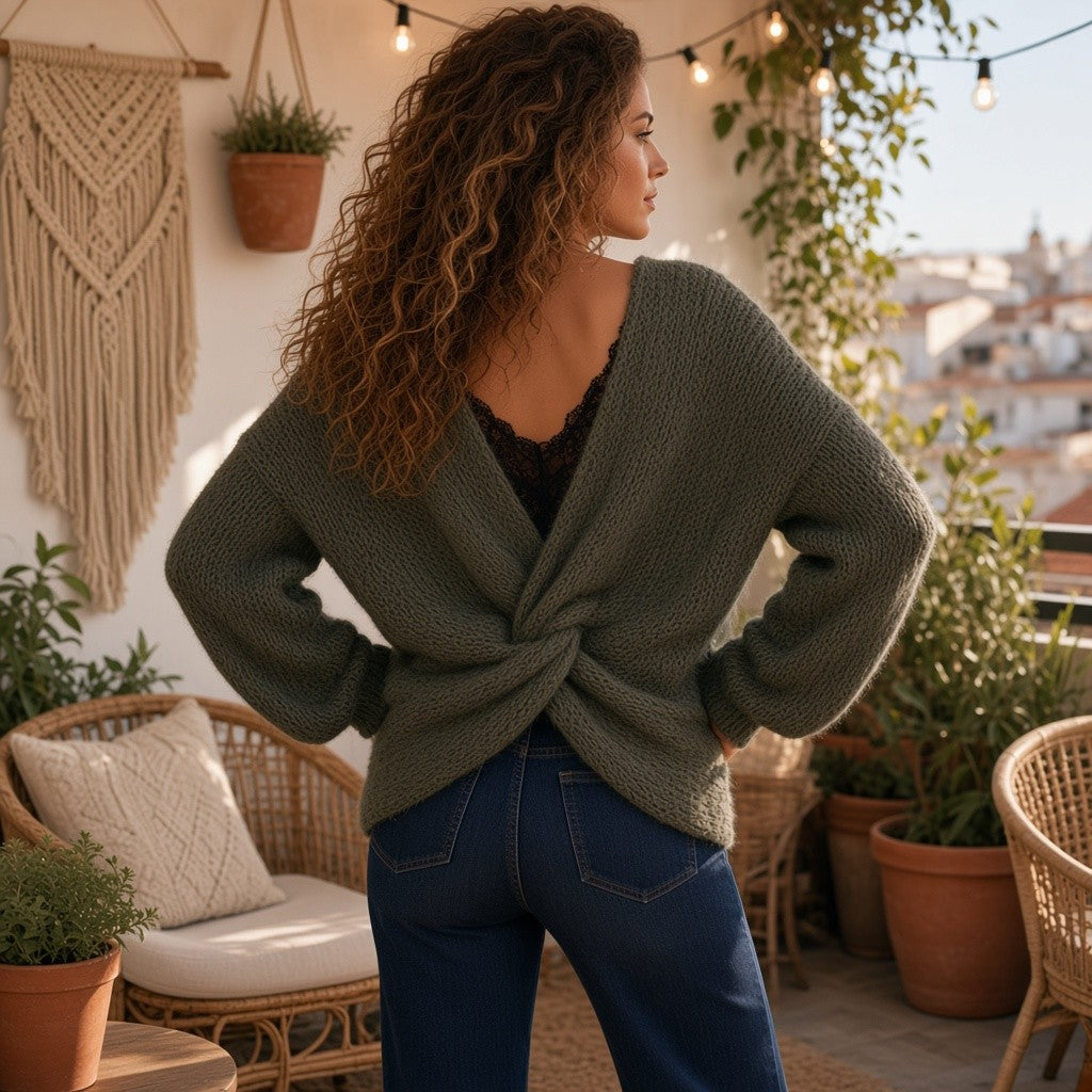 Pull Gloria - Maille Réversible
