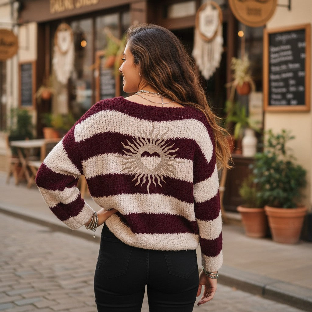 Pull à Rayures Attrape Soleil