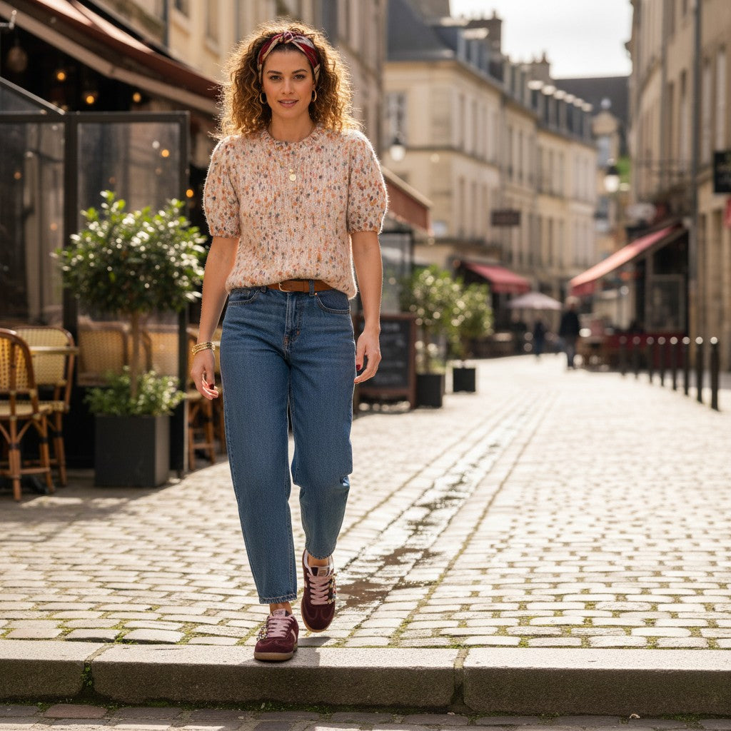 Pull manche ballon Romy