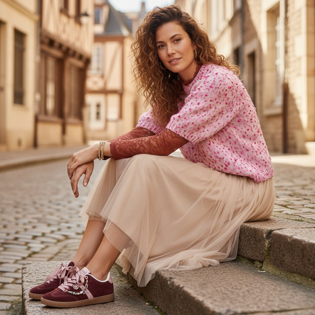 Pull manche ballon Romy
