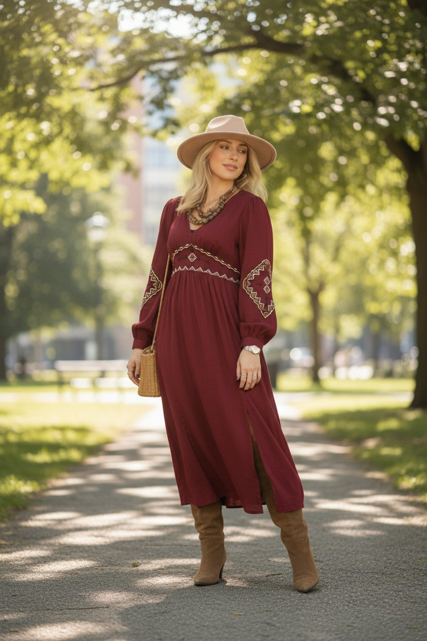 Robe longue Ranchy