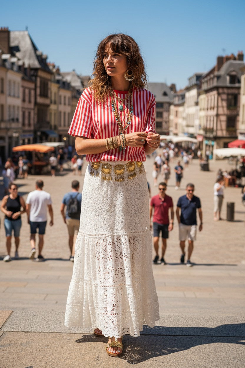 T-Shirt Amoréa Rouge