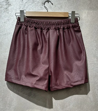 Jupe Short Simili Cuir Parisienne