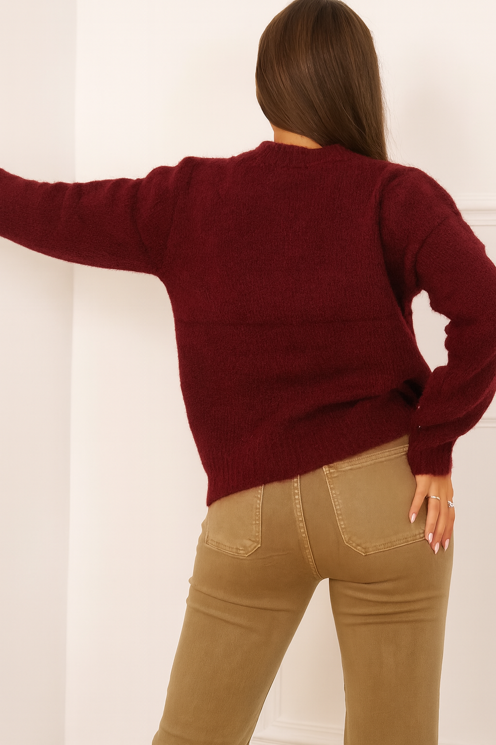 Pull Karma Bordeaux