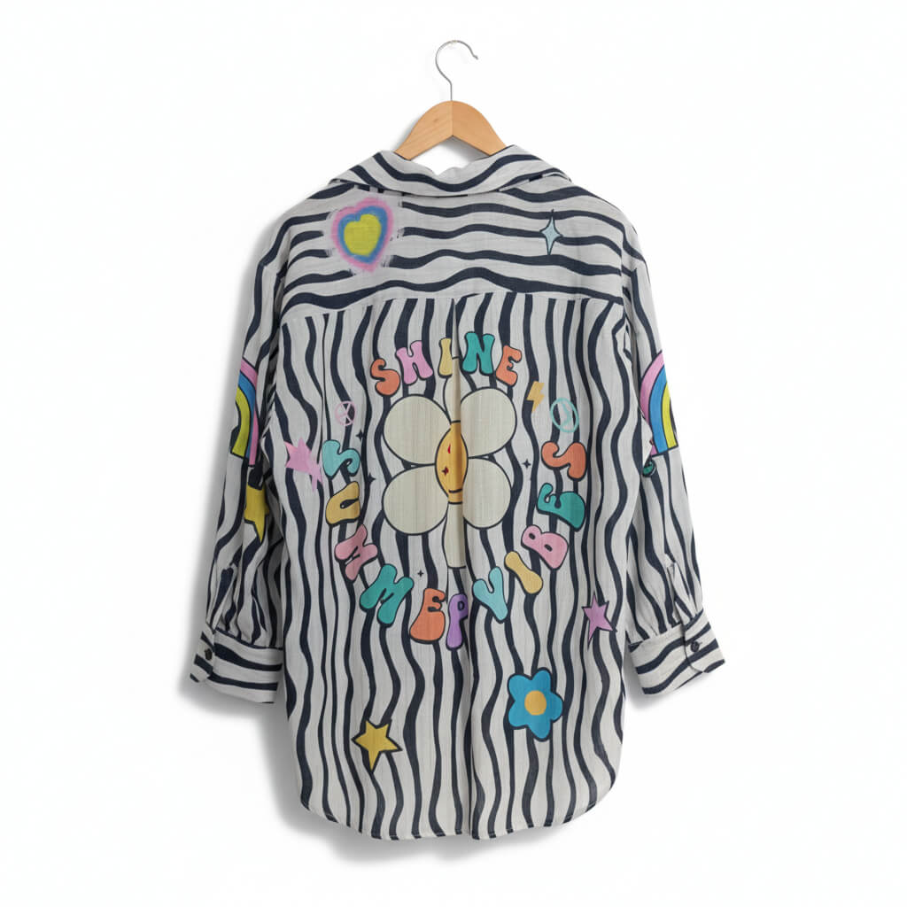 Chemise Summer Vibes Zebré