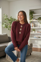 Pull Karma Bordeaux