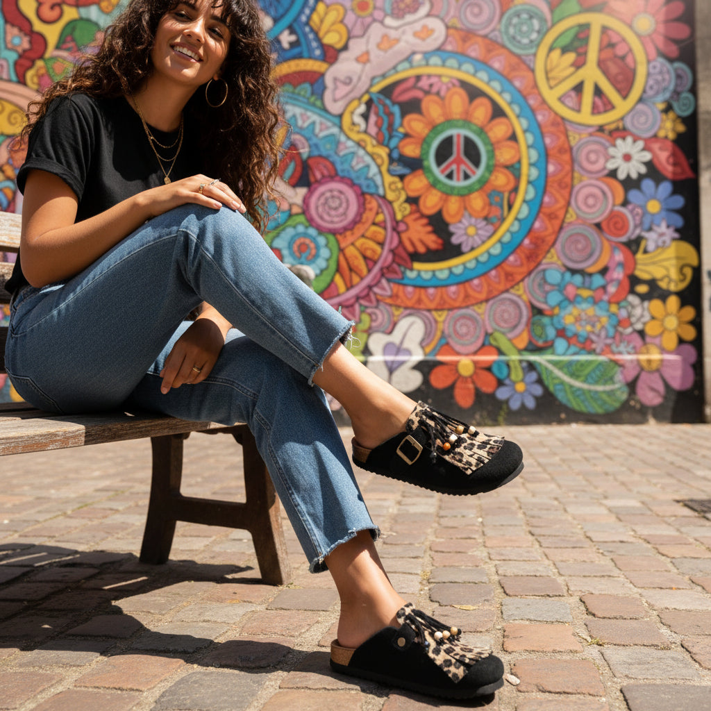 Sabots HipBoh à Franges